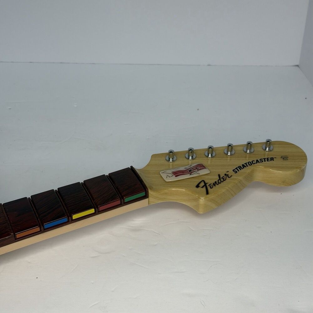 Rock Band 2 PS3 Harmonix PSGTS2 Fender Guitar Controller Powers On No Dongle - Picture 6 of 16